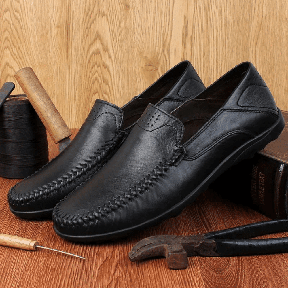 Men's Leather Moccasins Florença Verno